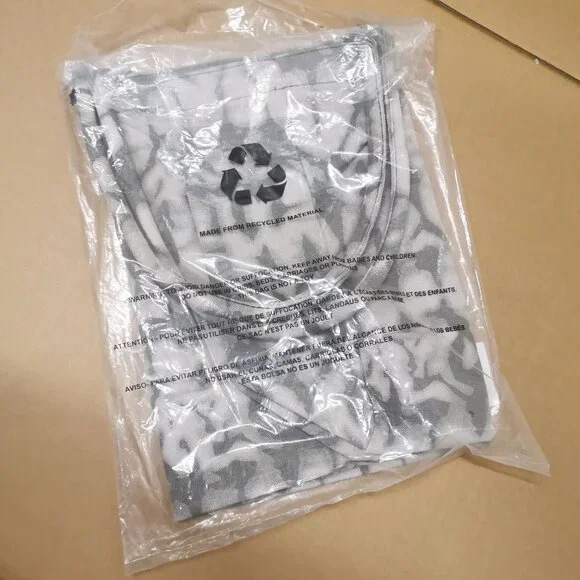 Alo Yoga Gray Canvas Gym Bag Large Travel Training Carry-On - Picture 2 of 2